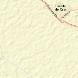 Fuente de Oro Street Map