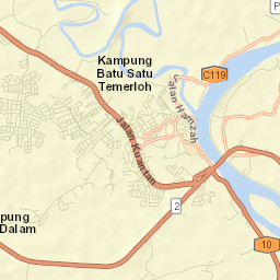 Temerluh Street Map