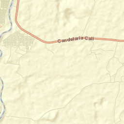 Candelaria Street Map