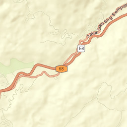 Kampung Bukit Tinggi Bentong Street Map