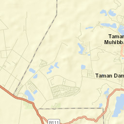 Batu Arang Street Map