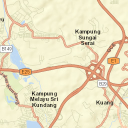 Ladang Seri Kundang Street Map
