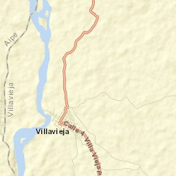 Villavieja Street Map