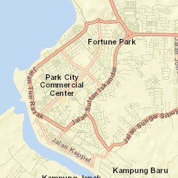 Bintulu Street Map