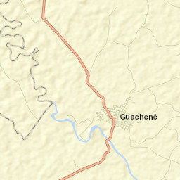 Guachené Street Map