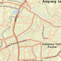 Ampang Street Map