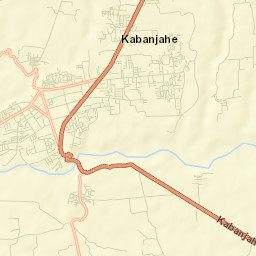 Kabanjahe Street Map