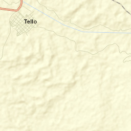 Tello Street Map