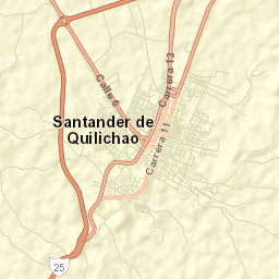 Santander de Quilichao Street Map