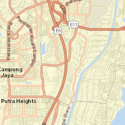 Putra Heights Street Map
