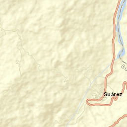 Suárez Street Map