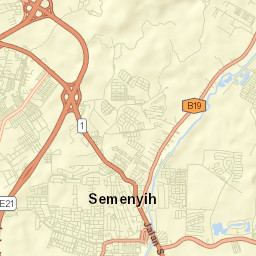 Semenyih Street Map