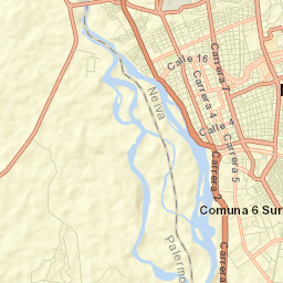 Neiva Street Map