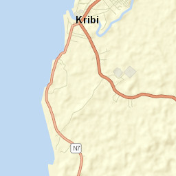 Kribi Street Map