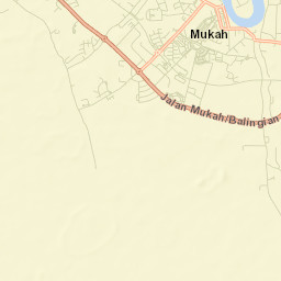 Mukah Street Map