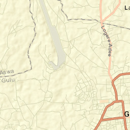 Gulu Street Map