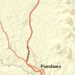 Piendamo Street Map