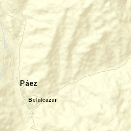 Páez Street Map