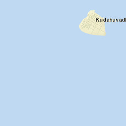 Kudahuvadhoo Street Map