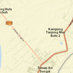 Sungai Pelek New Village Street Map