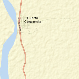 Puerto Concordia Street Map
