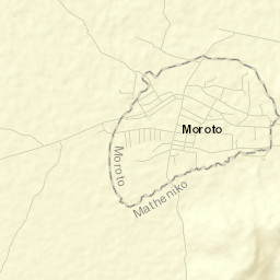 Moroto Street Map