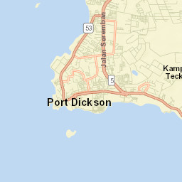 Port Dickson Street Map