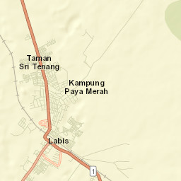 Labis Street Map