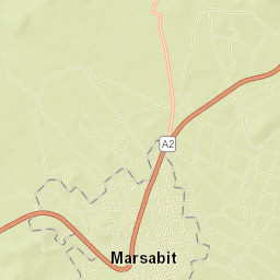 Marsabit Street Map