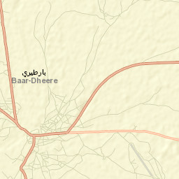 Baardheere Street Map