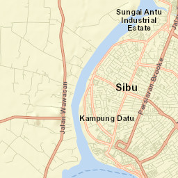 Sibu Street Map