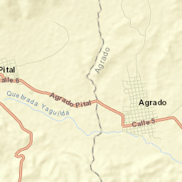 El Agrado Street Map