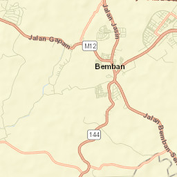 Bemban Street Map
