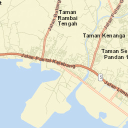 Klebang Besar Street Map