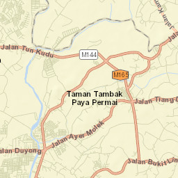 Kampung Ayer Molek Street Map