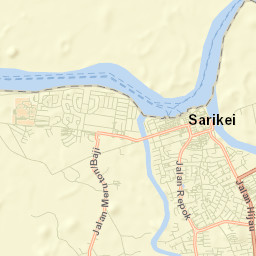 Sarikei Street Map