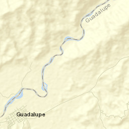 Guadalupe Street Map