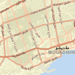 Mogadishu Street Map