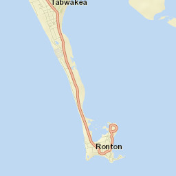 Tabwakea Village Street Map