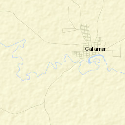 Calamar Street Map