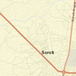 Soroti Street Map