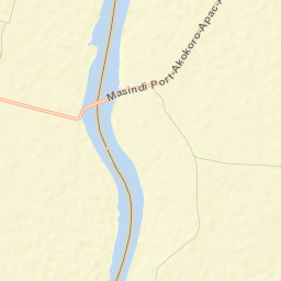 Masindi Port Street Map