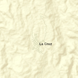 La Cruz Street Map