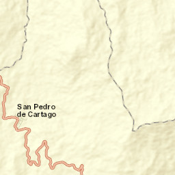 San Pedro de Cartago Street Map