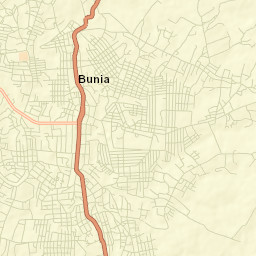 Bunia Street Map