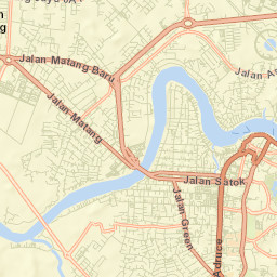 Kuching Street Map