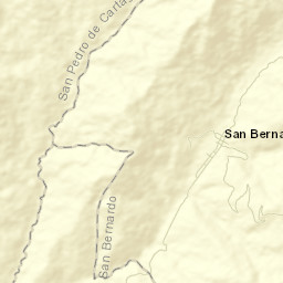 San Bernardo Street Map