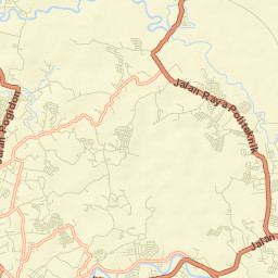 Kota Manado Street Map