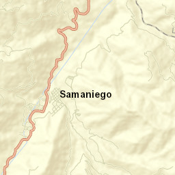 Samaniego Street Map