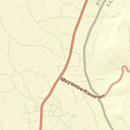 Bulambuli District Street Map